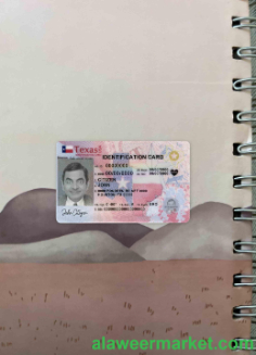 USA Texas New ID photolook FRONT